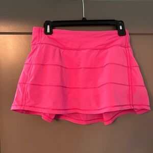 LuluLemon Pink Tennis Skirt